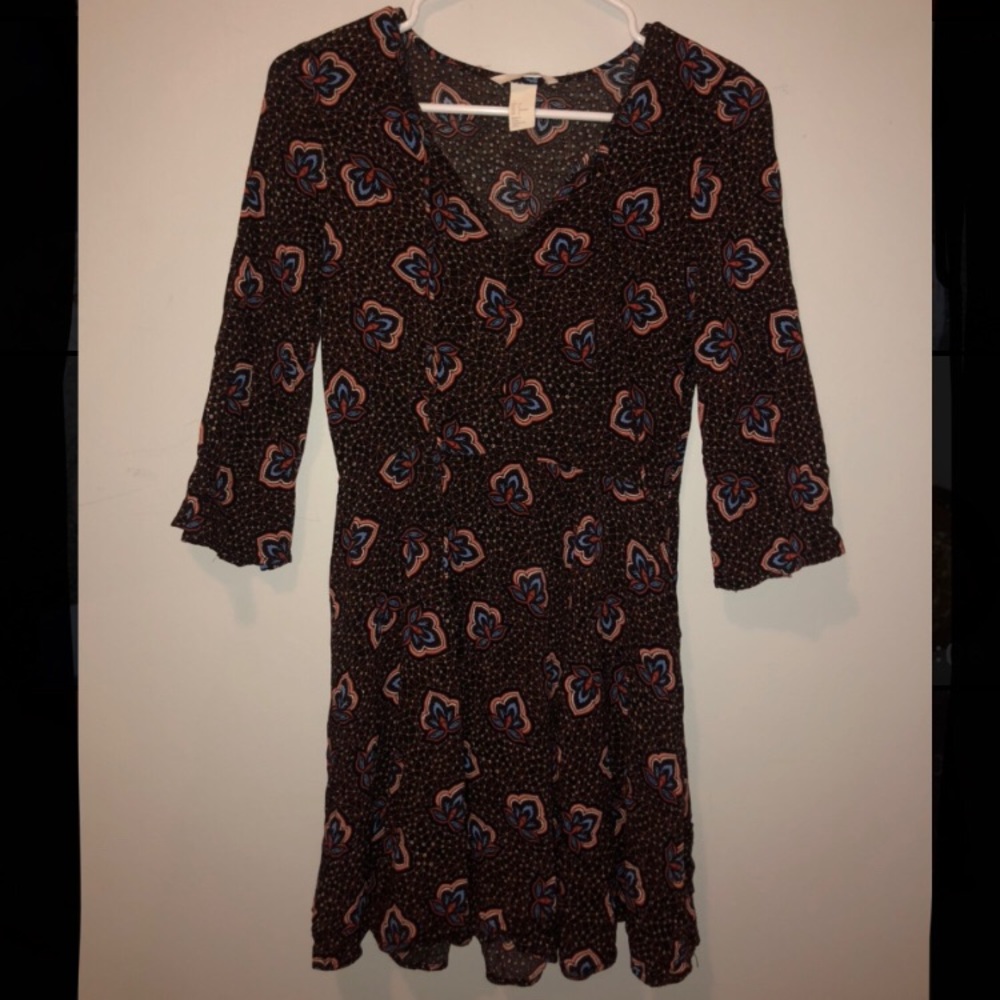 H&M print short dress